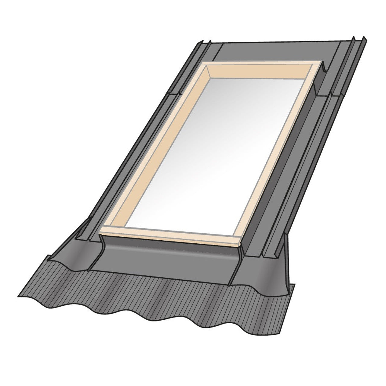 VELUX ECW Tile Roof Flashing Kit