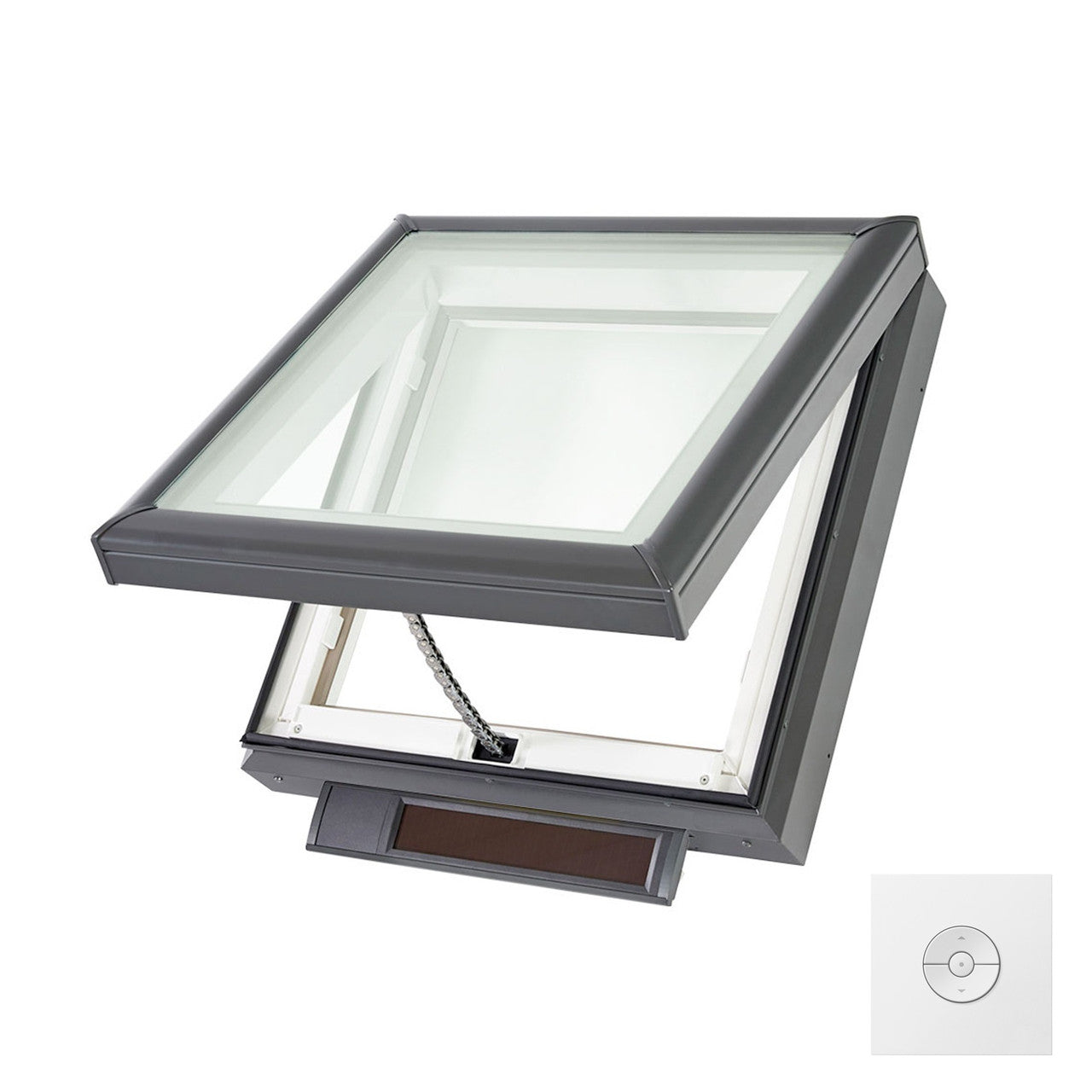 SOLAR VENTING Curb Mount VCS 3030 Max OD curb 34 5/8 by 34 5/8 Neat Glass Laminated 2004